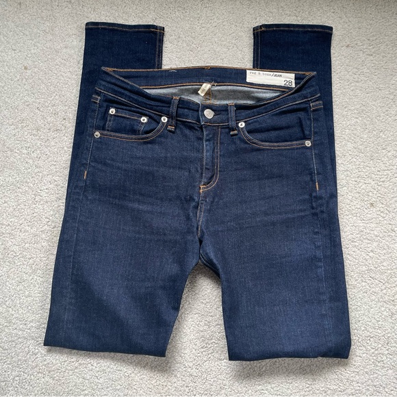 Rag & Bone High Rise Skinny Jean - Picture 1 of 10